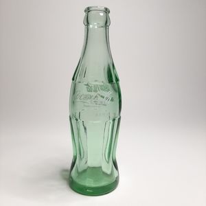 Coca Cola Around the World Series Green Glass Bottle Soviet Union